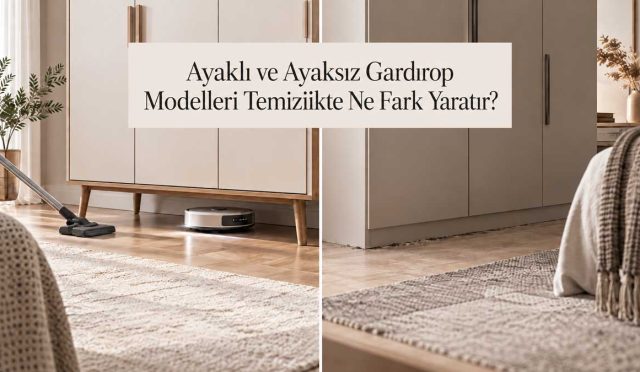 Ayaklı ve Ayaksız Gardırop Modelleri