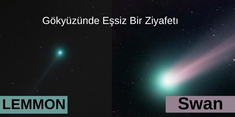 Gökyüzünde Eşsiz Bir Ziyafet: Lemmon ve Swan Kuyruklu Yıldızları 2 Gökyüzünde Eşsiz Bir Ziyafetı YILDIZ