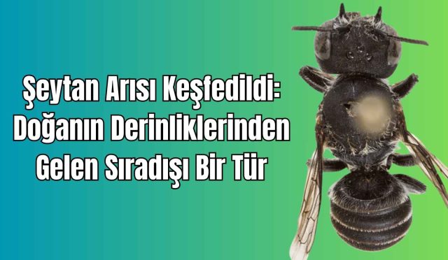 Şeytan Arısı Keşfedildi: Doğanın Derinliklerinden Gelen Sıradışı Bir Tür